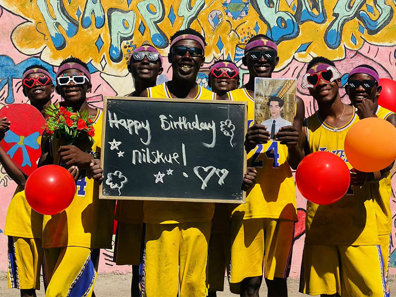 African Fitness Team - Happy boy